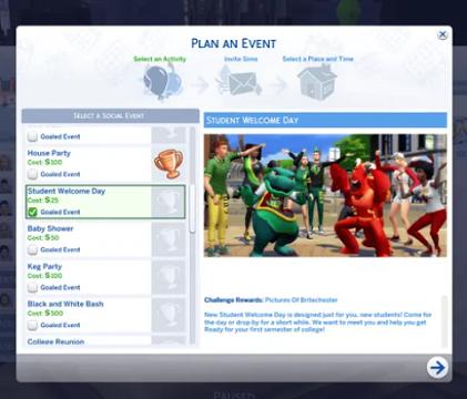Student Welcome Day Event