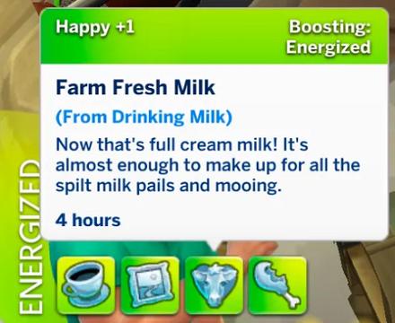 Milk (Cottage Living) - Buff Override
