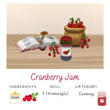 Cranberry Jam