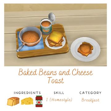 Baked Beans and Cheese Toast