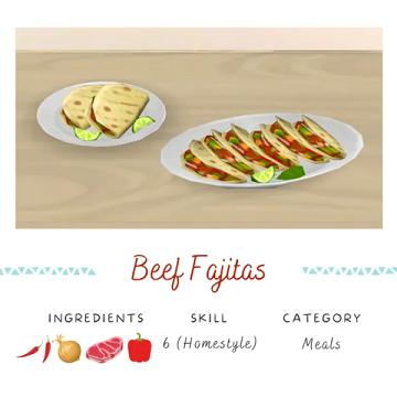 Beef Fajitas 