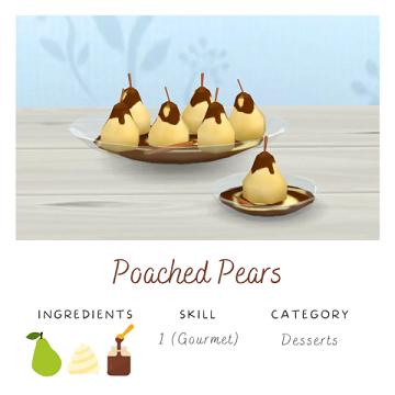 Poached Pears