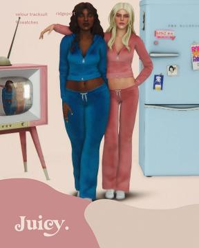 juicy tracksuit ·
