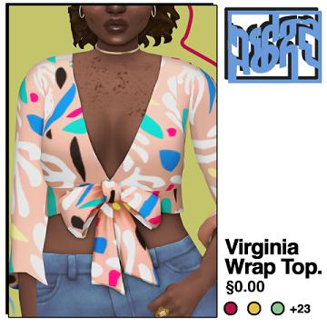 Virginia Wrap Top •