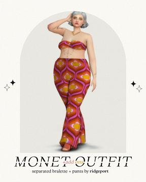 monet add-ons · a bralette + pants