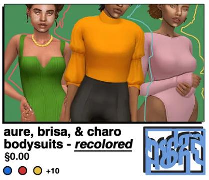 aure, brisa, & charo • RECOLORED