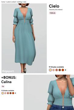 Cielo Dress & Calina Top •
