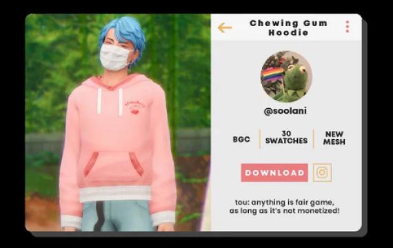 Chewing Gum Hoodie