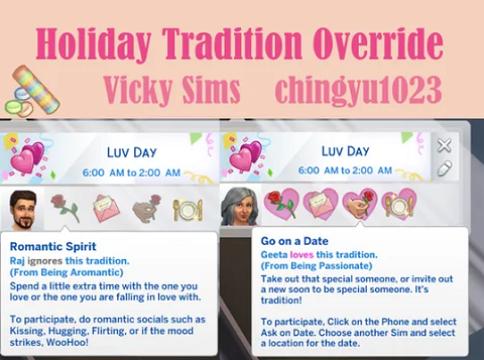 Holiday Tradition Override V2