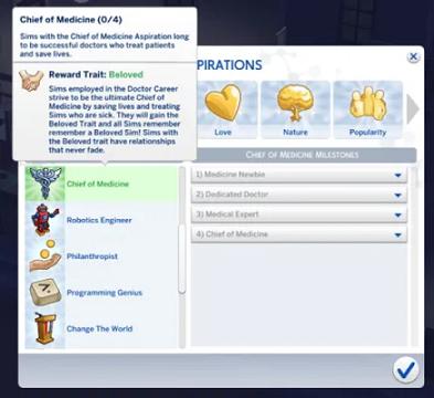 Chief of Medicine Aspiration