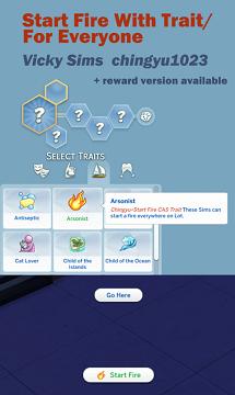 Start Fire With Trait / For Everyone