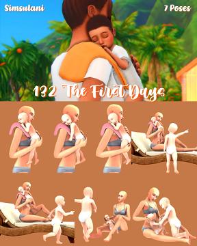 #132 Pose Pack - The first Days ??