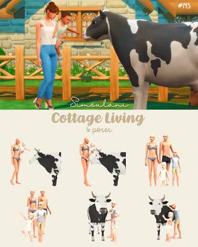 #143 Pose Pack - Cottage Living 1