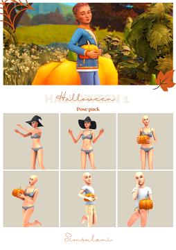 #160 Pose Pack Halloween 1