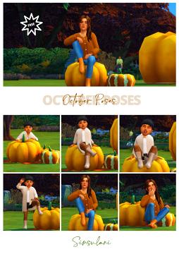 #293 Pose Pack | October Poses | Free