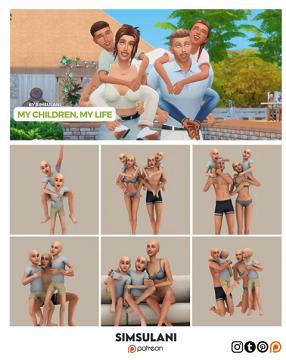 #394 Pose Pack | My children, my life 