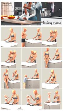 #190 Pose Pack - Cooking Mama