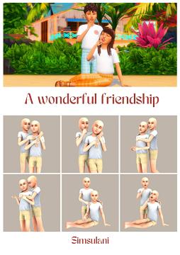 #227 Pose Pack - A wonderful Friendship