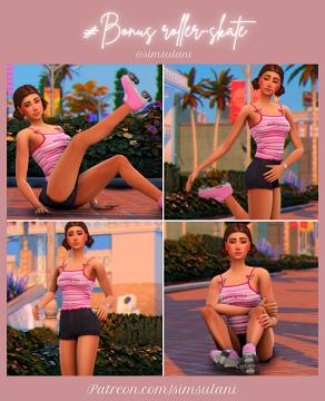 #BONUS ROLLER SKATER