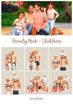 #206 Pose Pack - Family - Children