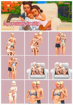#200 Pose Pack - My precious family