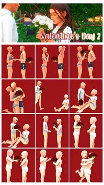 #205 Pose Pack - Valentines Day 2