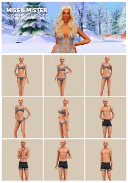 #318 Pose Pack | Miss and Mister | FREE 