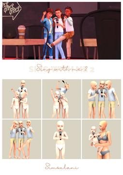 #157 Pose Pack - Sing With Me 2 - Free