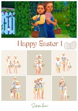 #223 Pose Pack - Happy Easter 1