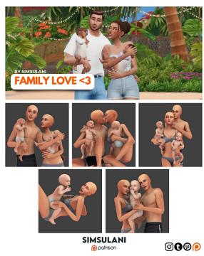 #363 Pose Pack | Family Love 