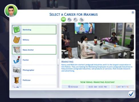 Marketing Career