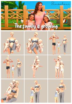 #153 Pose Pack - The family is growing