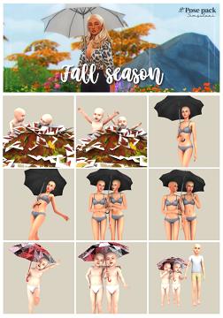#158 Pose Pack - Fall Season
