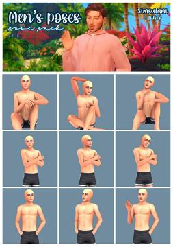 #203 Pose Pack - Men’s Poses
