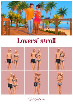 #255 Pose Pack - Lovers' stroll