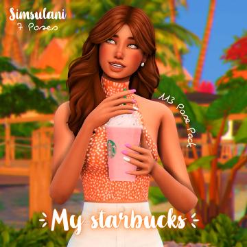 #113 Pose Pack : My Starbucks ??