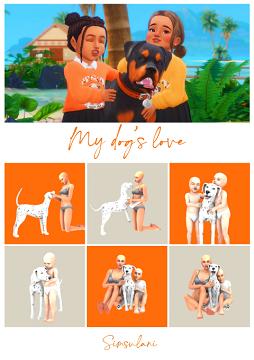 #215 Pose Pack - My dog's Love
