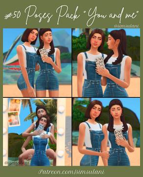 #50 Poses Pack "You and Me"