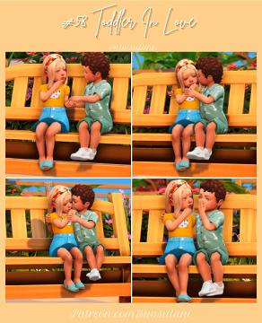 #58 Poses Pack "Toddler In Love"