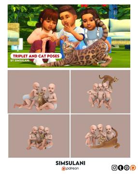 #339 Pose Pack | Triplet n cat