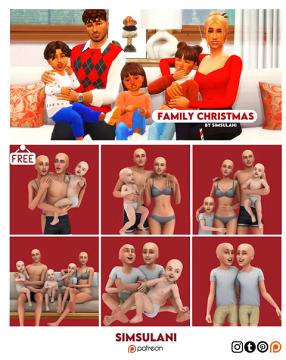 #314 Pose Pack | Family Christmas 