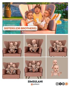 #375 Pose Pack | Sisters & Brothers  