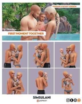 #420 Pose Pack | First moment | todd & infant versions 