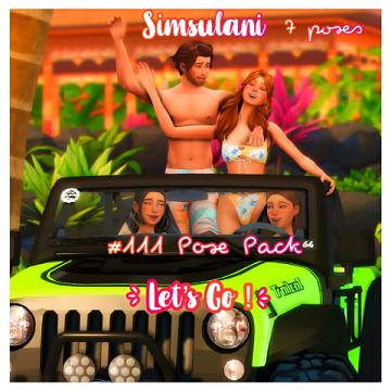 #111 Pose Pack : "Let's Go !" ?