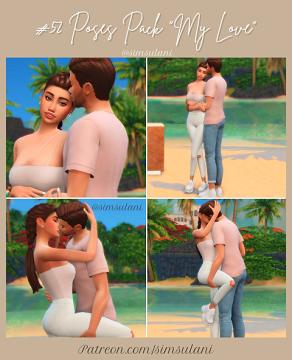 #52 POSES PACK "MY LOVE <3" ?