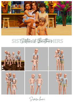 #285 Pose Pack | Sisters & Brothers