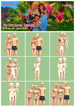 #201 Pose Pack - My precious family 2
