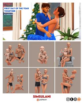 #323 Pose Pack | First day of the year together 