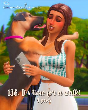 #138 Pose Pack - It's time for a walk!
