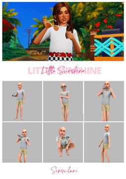 #287 Pose Pack | Little Sunshine